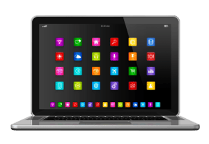 Laptop-viele-Apps