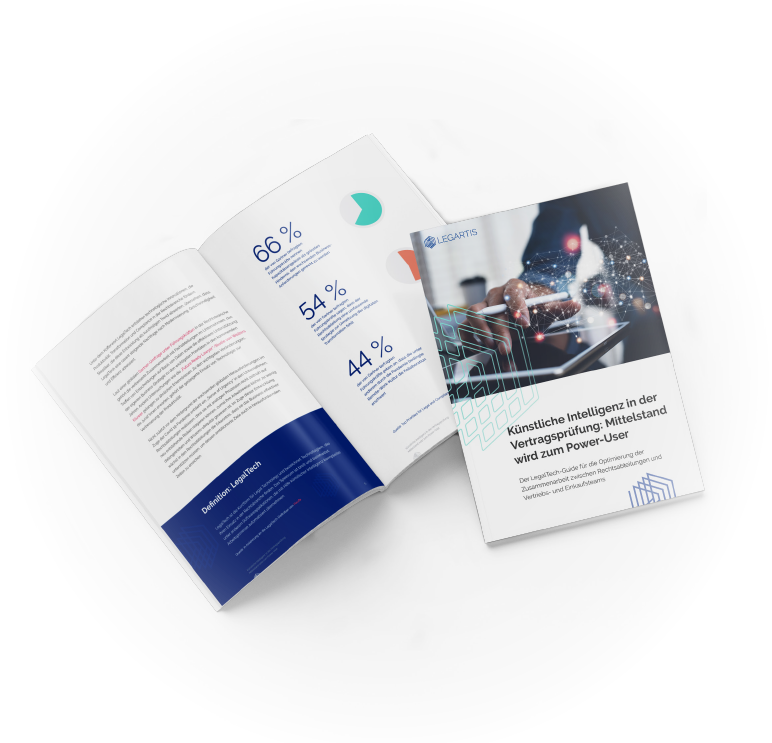 Legartis White Paper - AI in Contract Review DE mockup